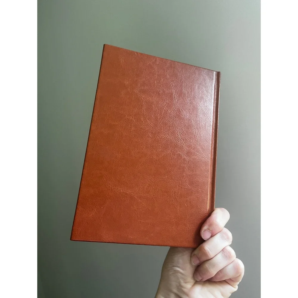 Dad I Want To Know Your Life Story Guided Journal Brown Faux Leather Hardcover